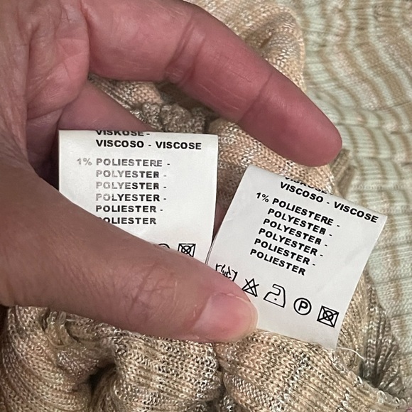 MISSONI Vneck Cardigan & Tank Set Front Button Down Zig Zag Print Pink Blue 6/8 - Picture 6 of 15